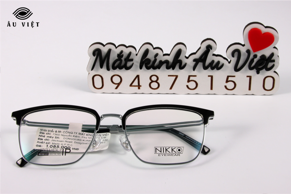 Gọng kính Nikko N-3100 Hàng chính hãng Full box