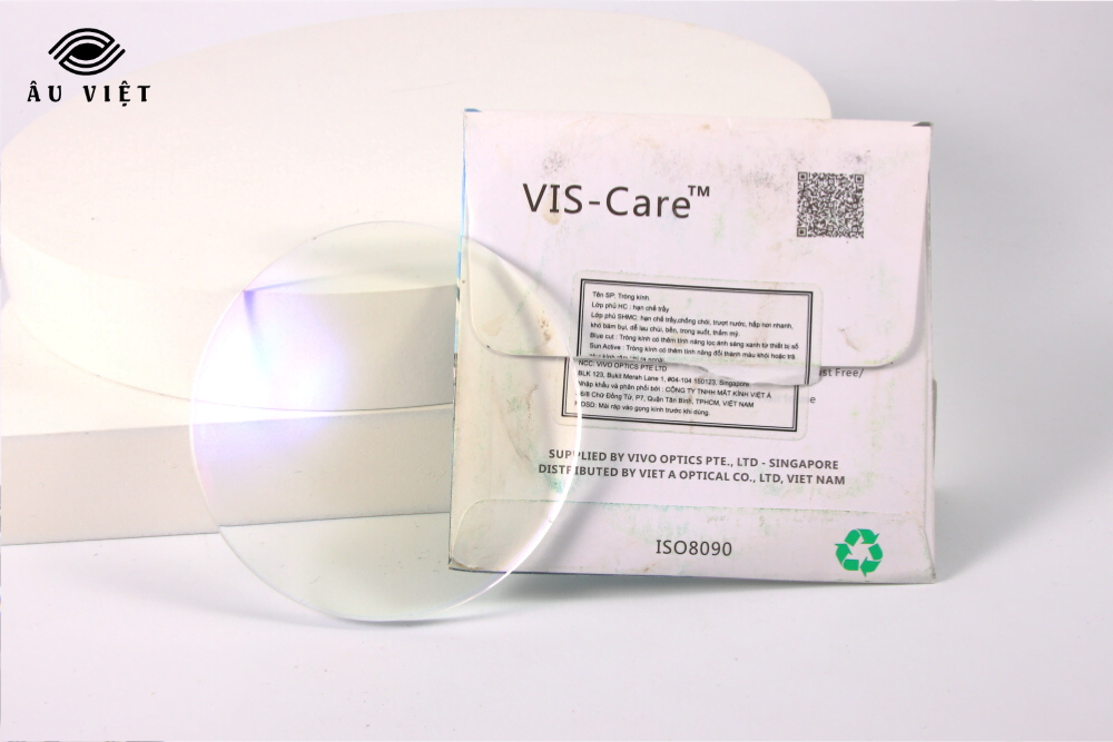 Tròng kính đơn tròng đổi màu siêu kháng nước Vis-Care (Singapore)