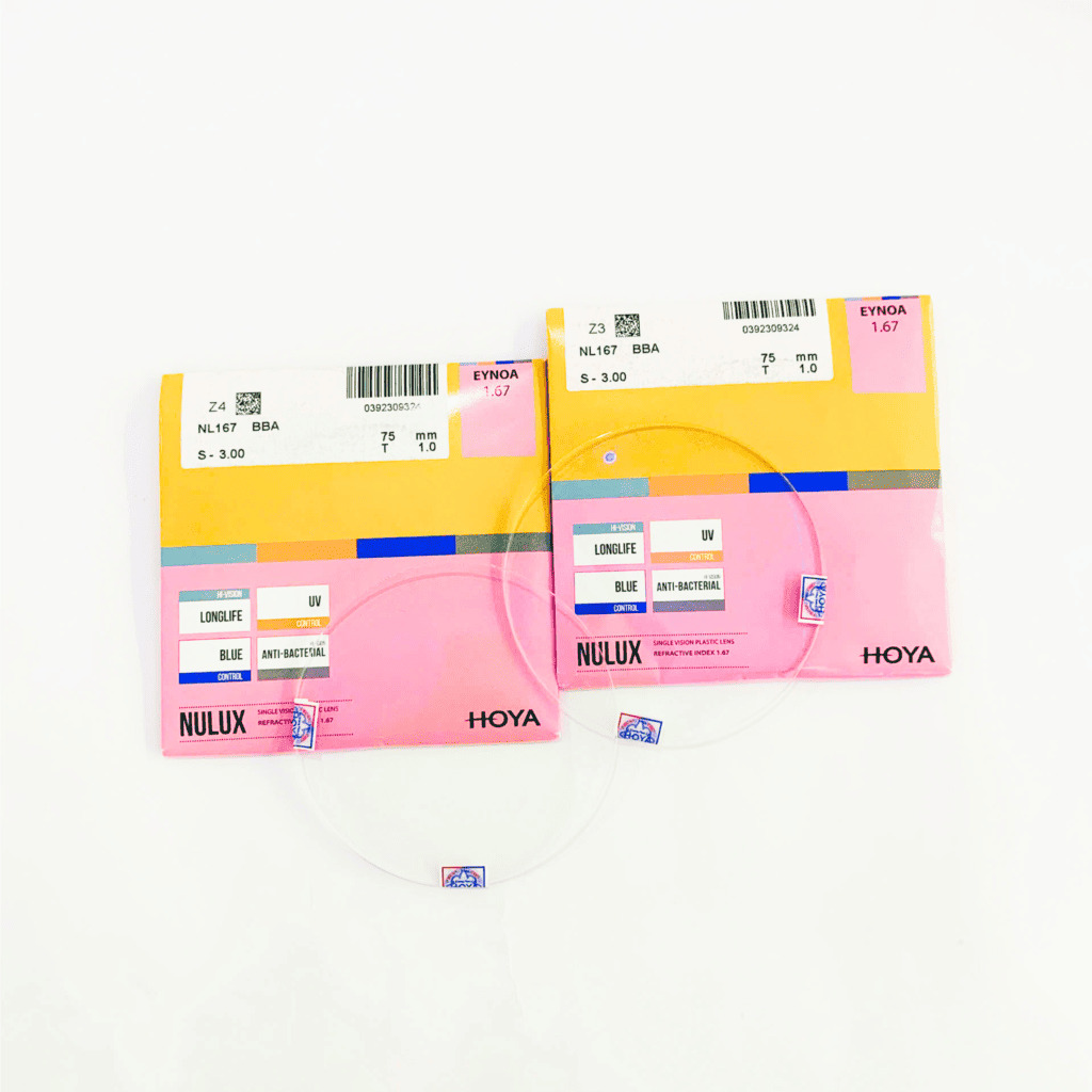 Tròng Kính Chống Ánh Sáng Xanh Hoya Full Control Nulux