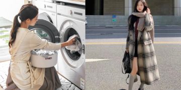 cách giặt áo khoác dạ