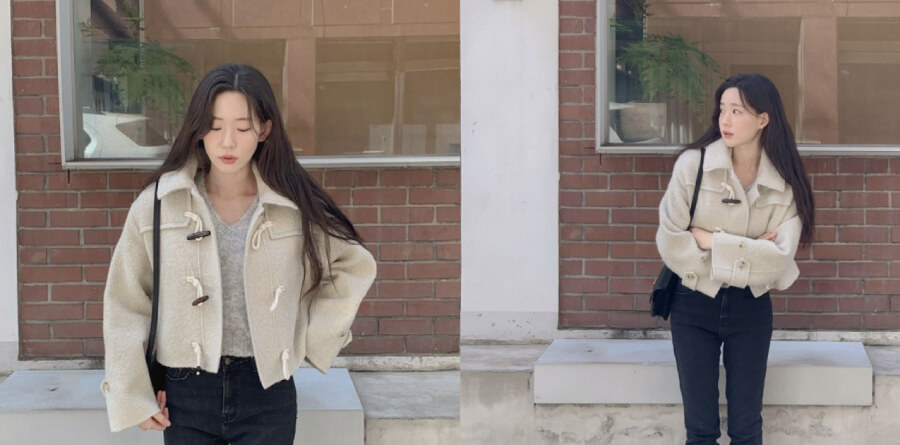 cách kết hợp áo khoác dạ 