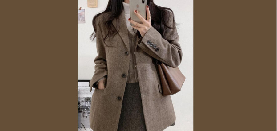 cách kết hợp áo khoác dạ 