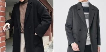 cách phối đồ với áo khoác dạ dài nam