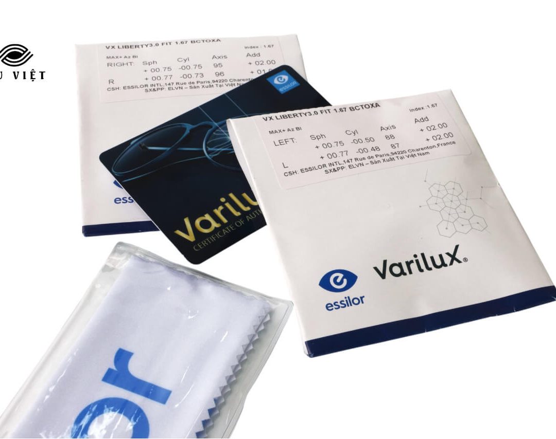 Tròng kính đa tròng VX Liberty 3.0 Fit 1.67 BCTOXA