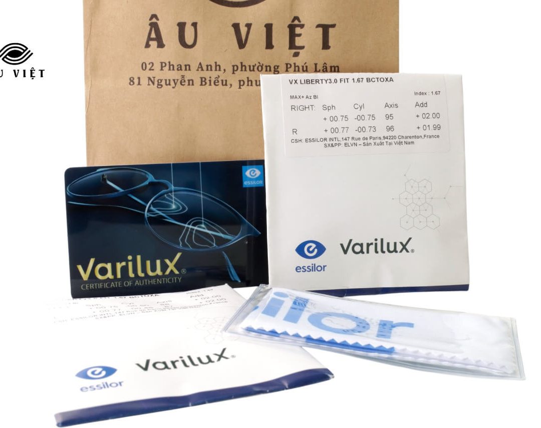 Tròng kính đa tròng VX Liberty 3.0 Fit 1.67 BCTOXA