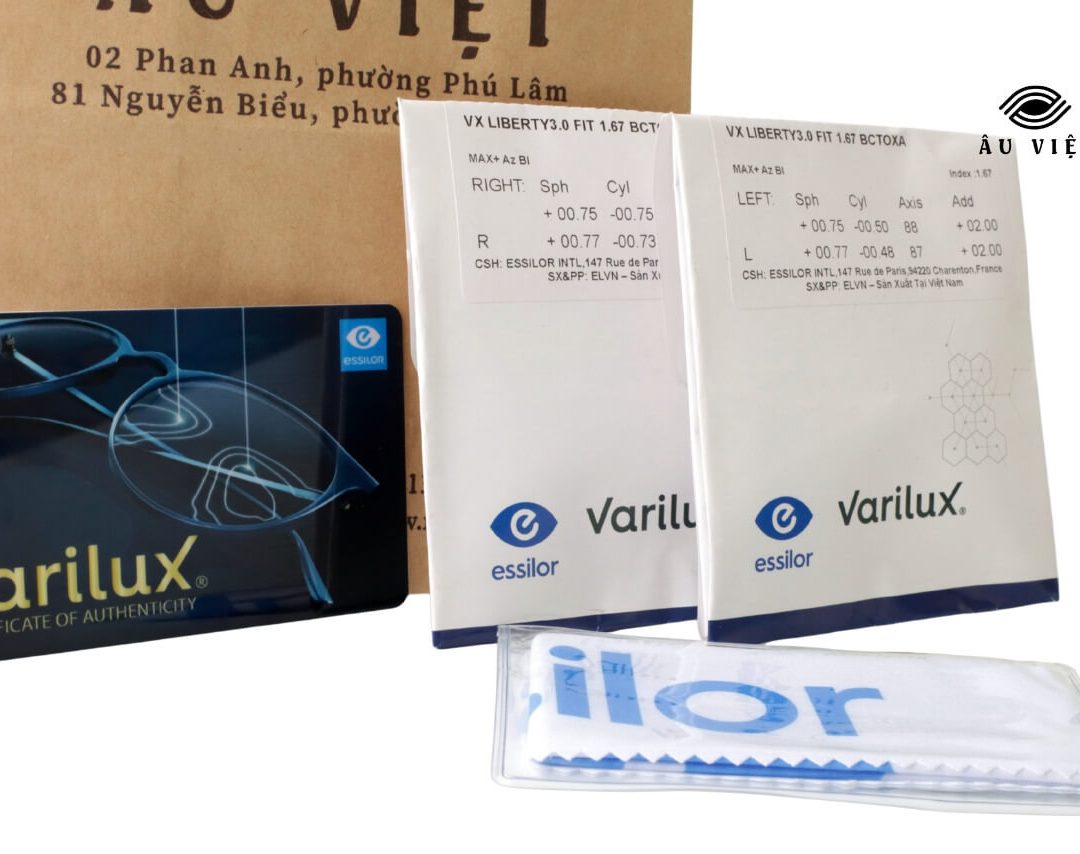 Tròng kính đa tròng VX Liberty 3.0 Fit 1.67 BCTOXA