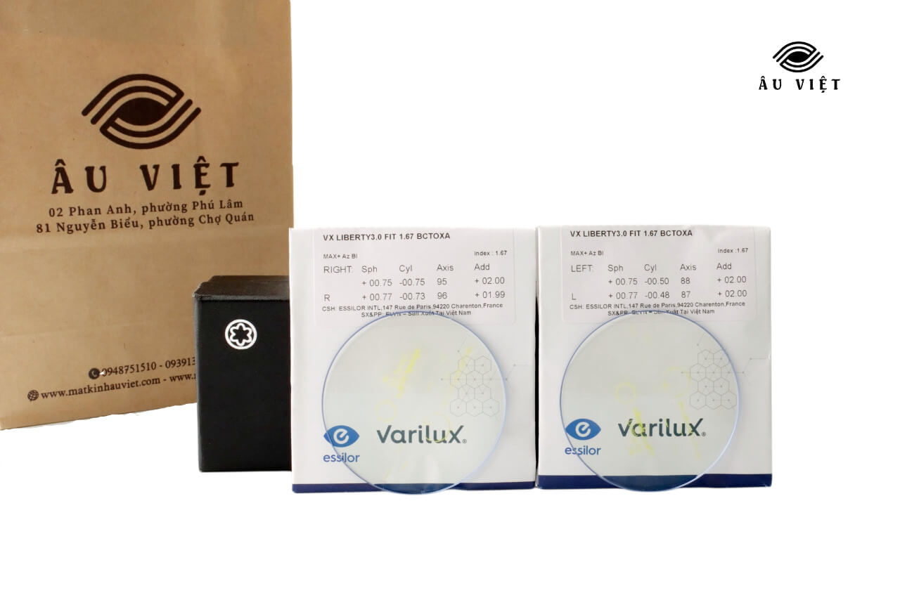 Tròng kính đa tròng VX Liberty 3.0 Fit 1.67 BCTOXA