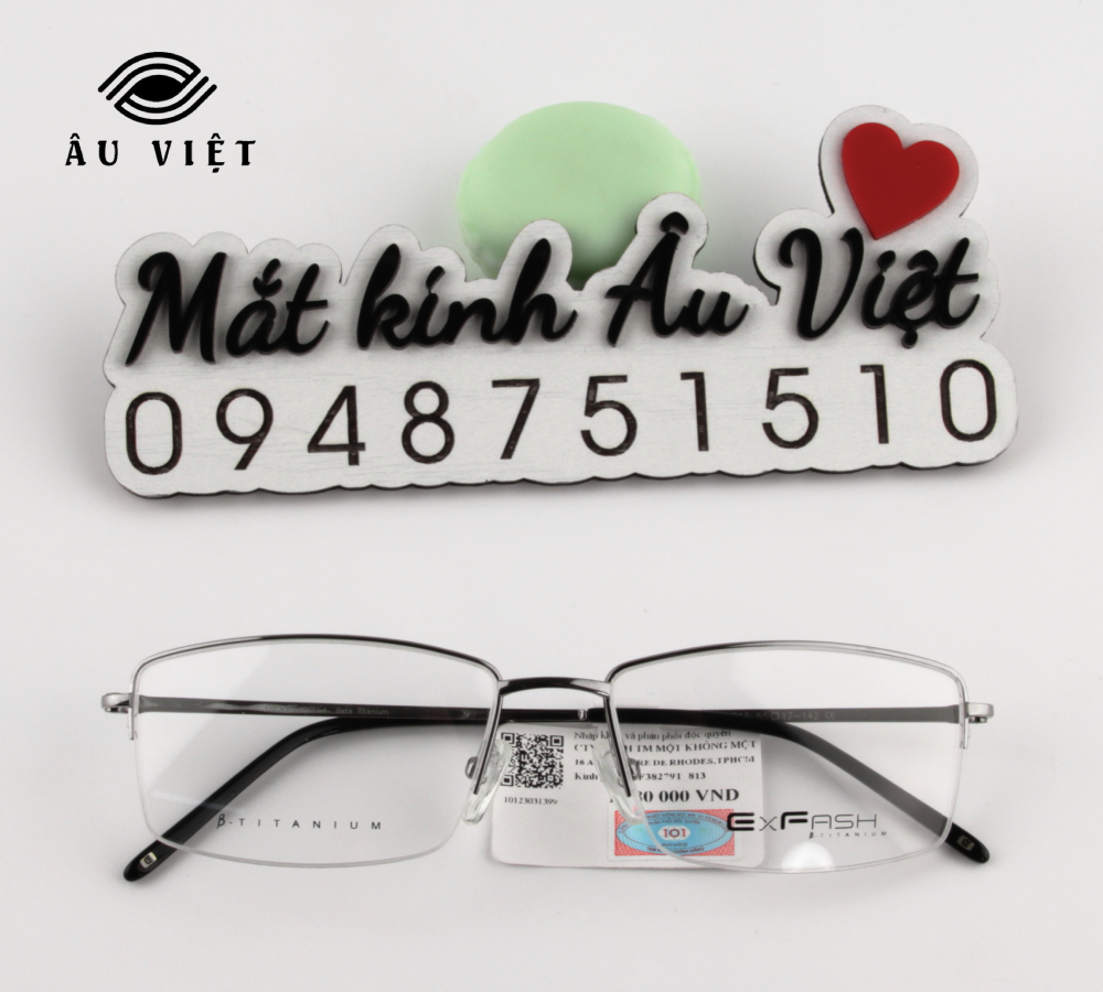 Gọng kính Exfash Eyewear EF38279T_813 Hàn Quốc