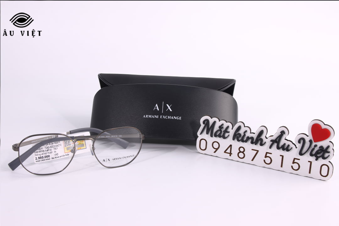 Gọng kính A|X Armani Exchange AX 1043 full box hàng chính hãng