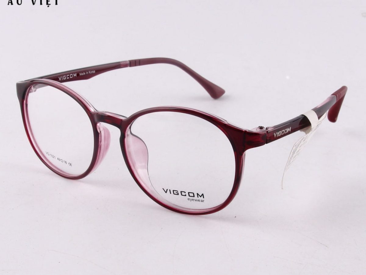 Gọng kính Vigcom VG-1021 Hàng chính hãng Mắt Kính Âu Việt
