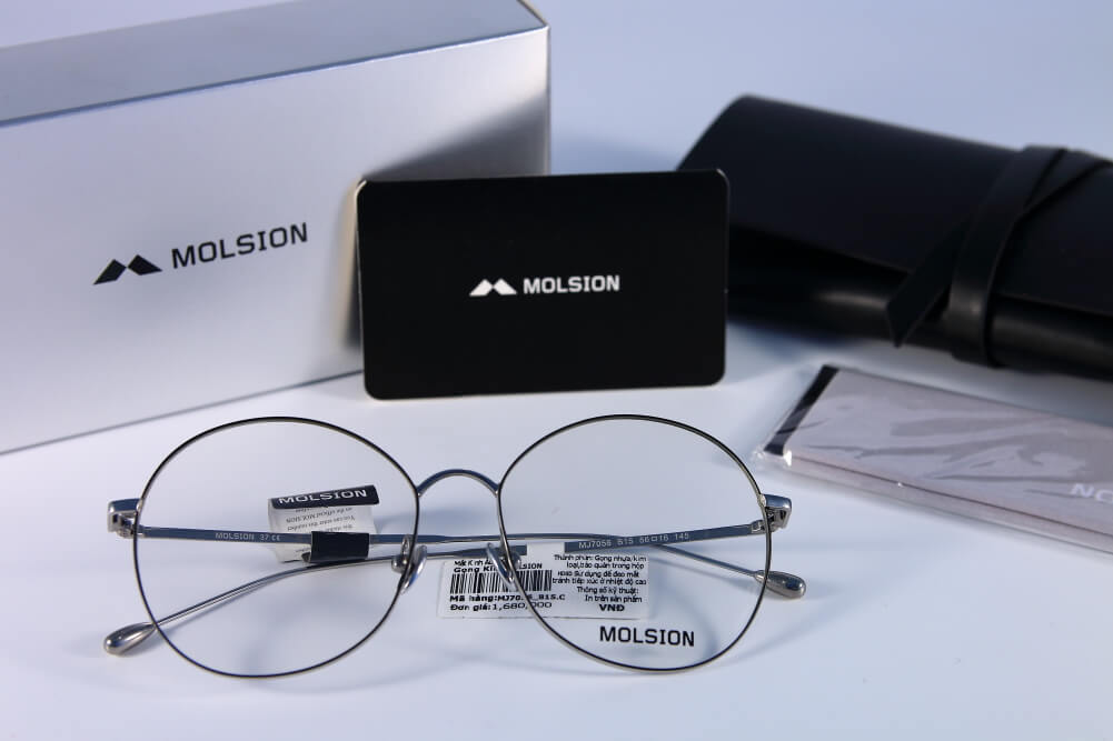 Gọng kính Molsion MJ-7056 Hàng chính hãng Full box
