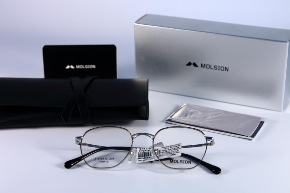 Gọng kính Molsion MJ-7153 Hàng chính hãng Full box