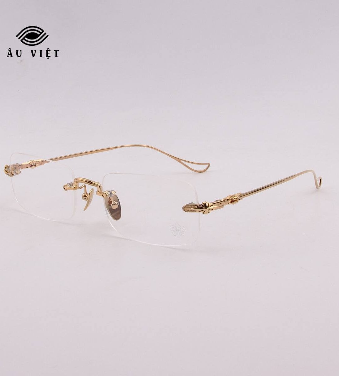 Gọng kính không viền Chrome Heart Sinnergasm-A Full box