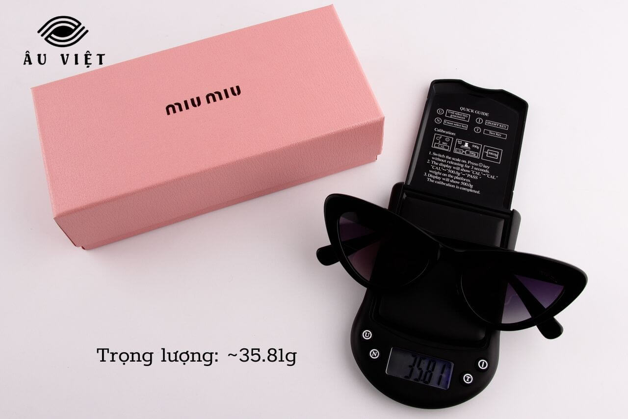 Kính mát thời trang MiuMiu SMU01V Full box