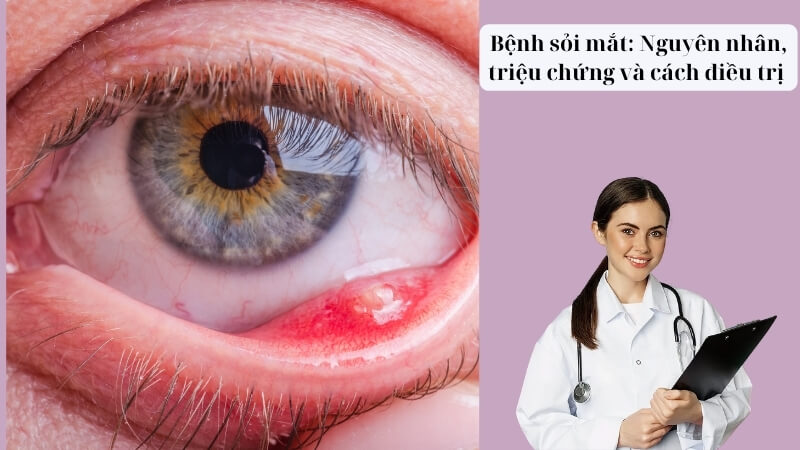 Bệnh sỏi mắt: Nguyên nhân, triệu chứng và cách điều trị 