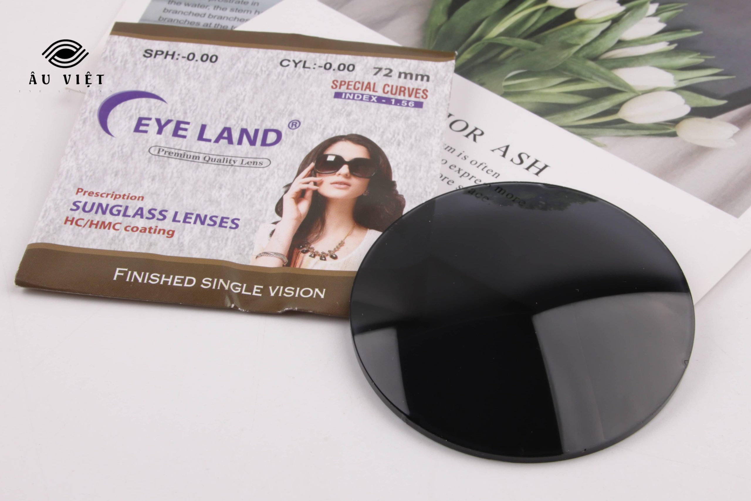 Tròng kính mát chống tia UV Eye Land