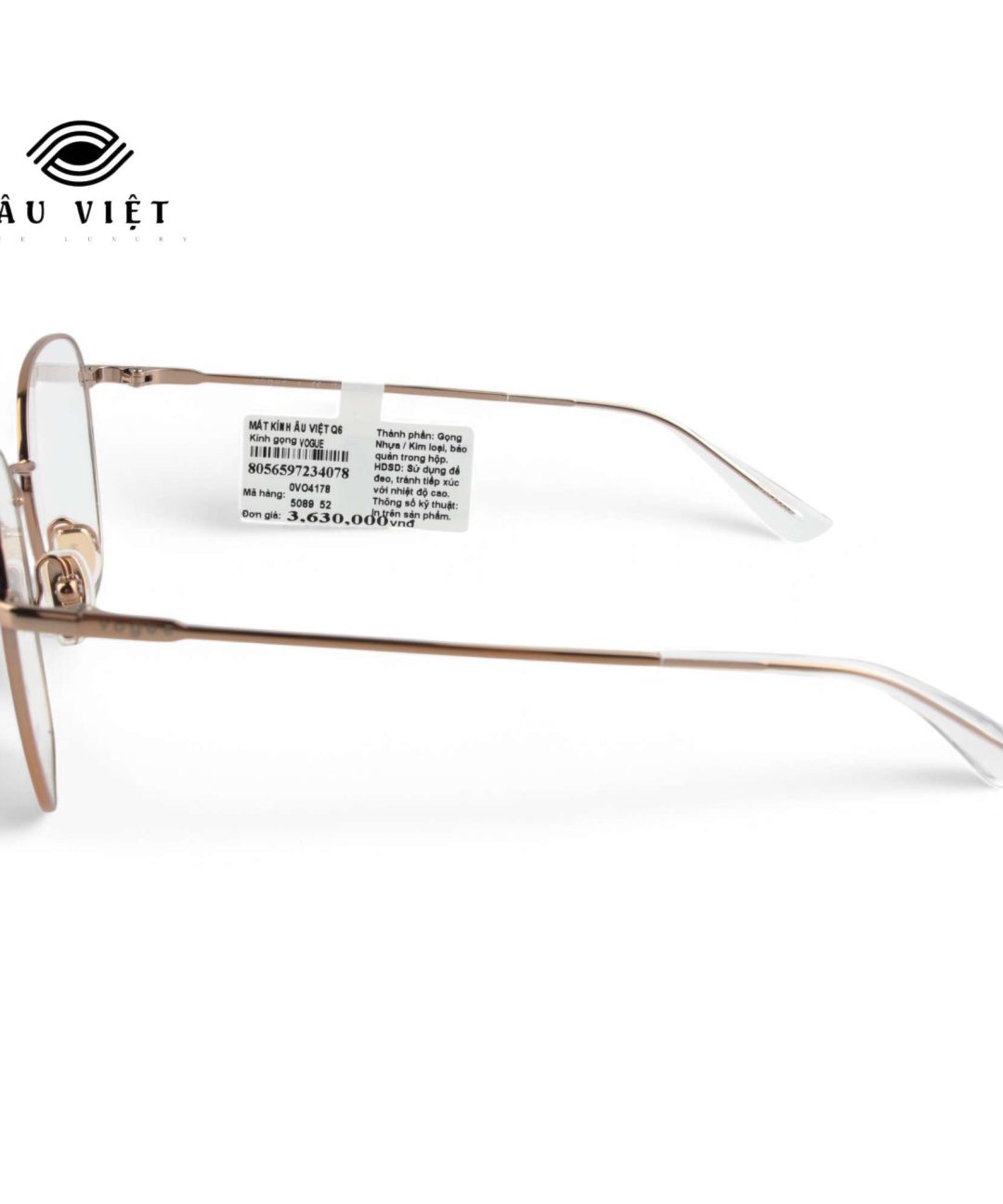 Gọng kính kim loại cao cấp Vogue 0V04178