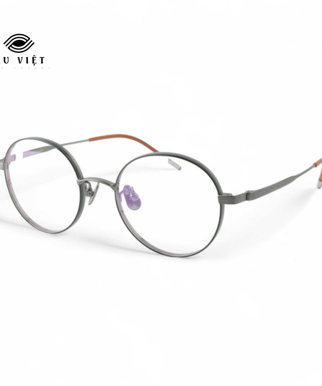 Gọng kính kim loại dáng tròn VOXY V785