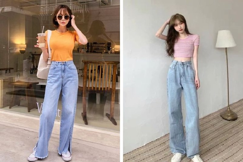 Chuẩn bài khi phối quần cạp cao với áo croptop