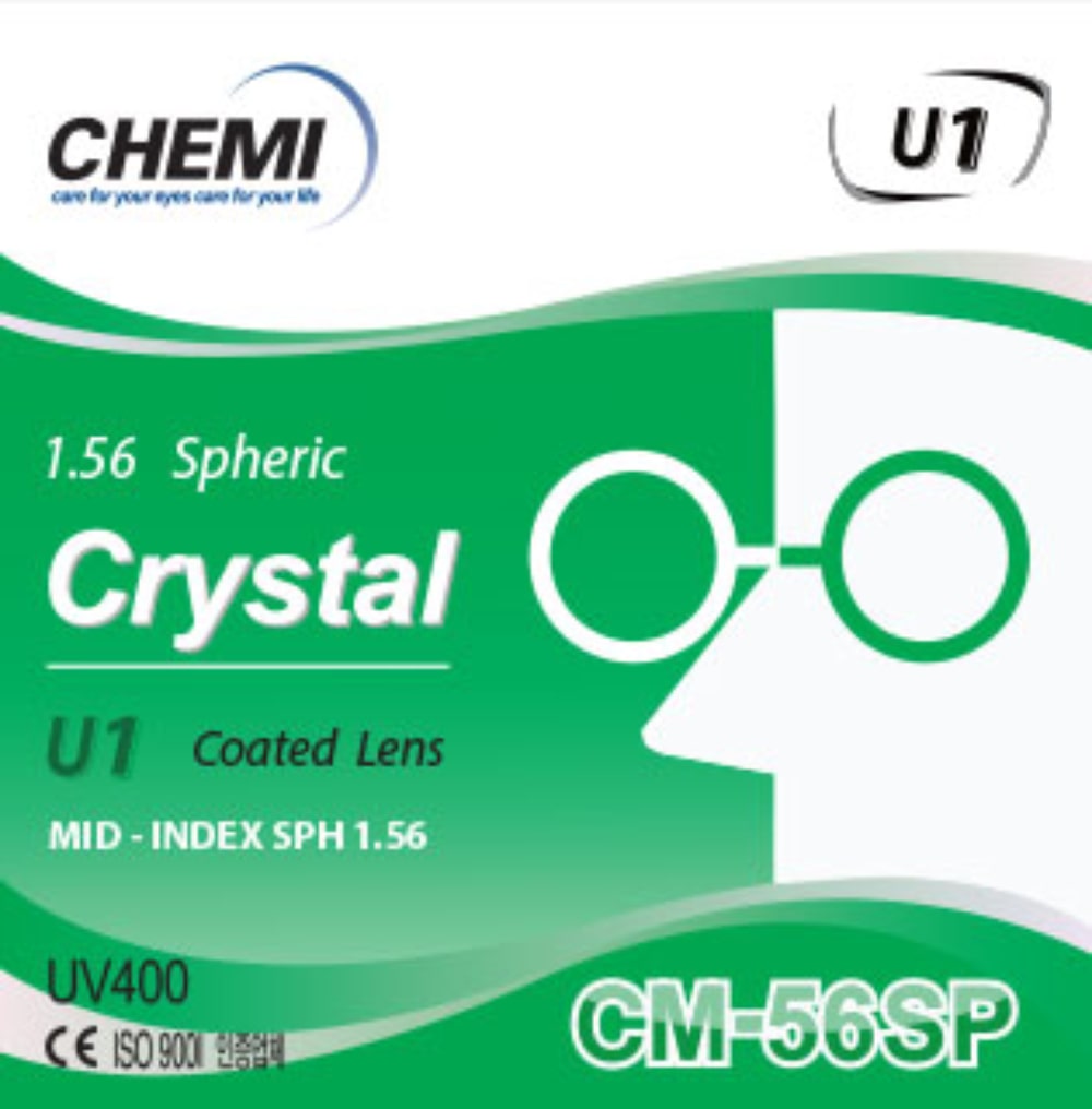 Tròng kính Chemi Crystal U1 1.56