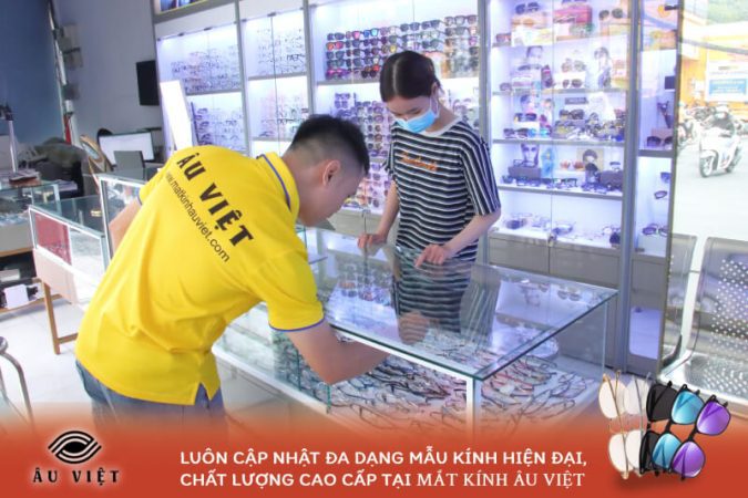 Mắt kính Âu Việt nơi bán tròng kính chemi giá rẻ chất lượng