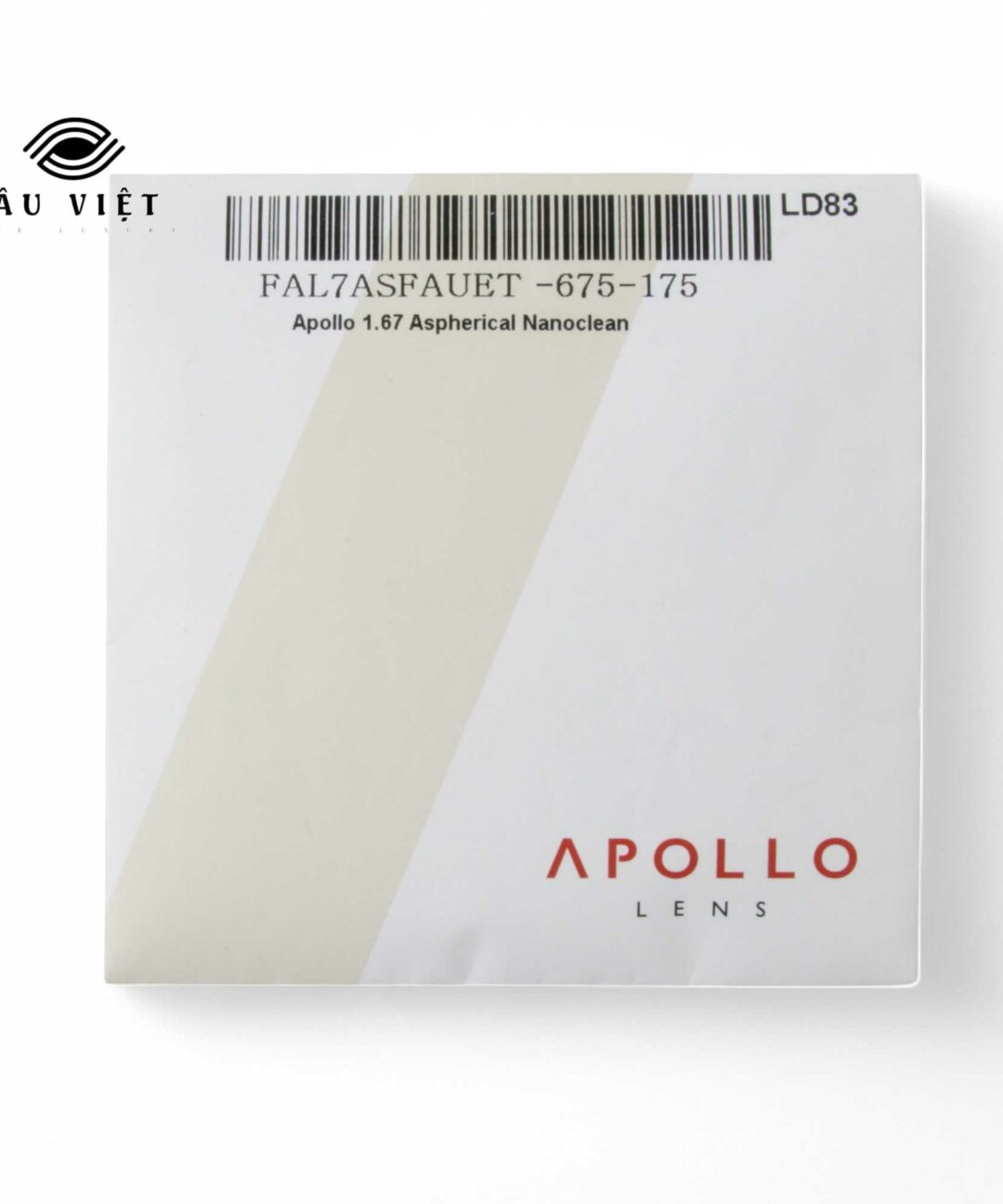 Tròng kính chống ánh sáng xanh Apollo 1.67