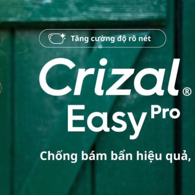 tròng kình Essilor Crizal Easy Pro 1.56