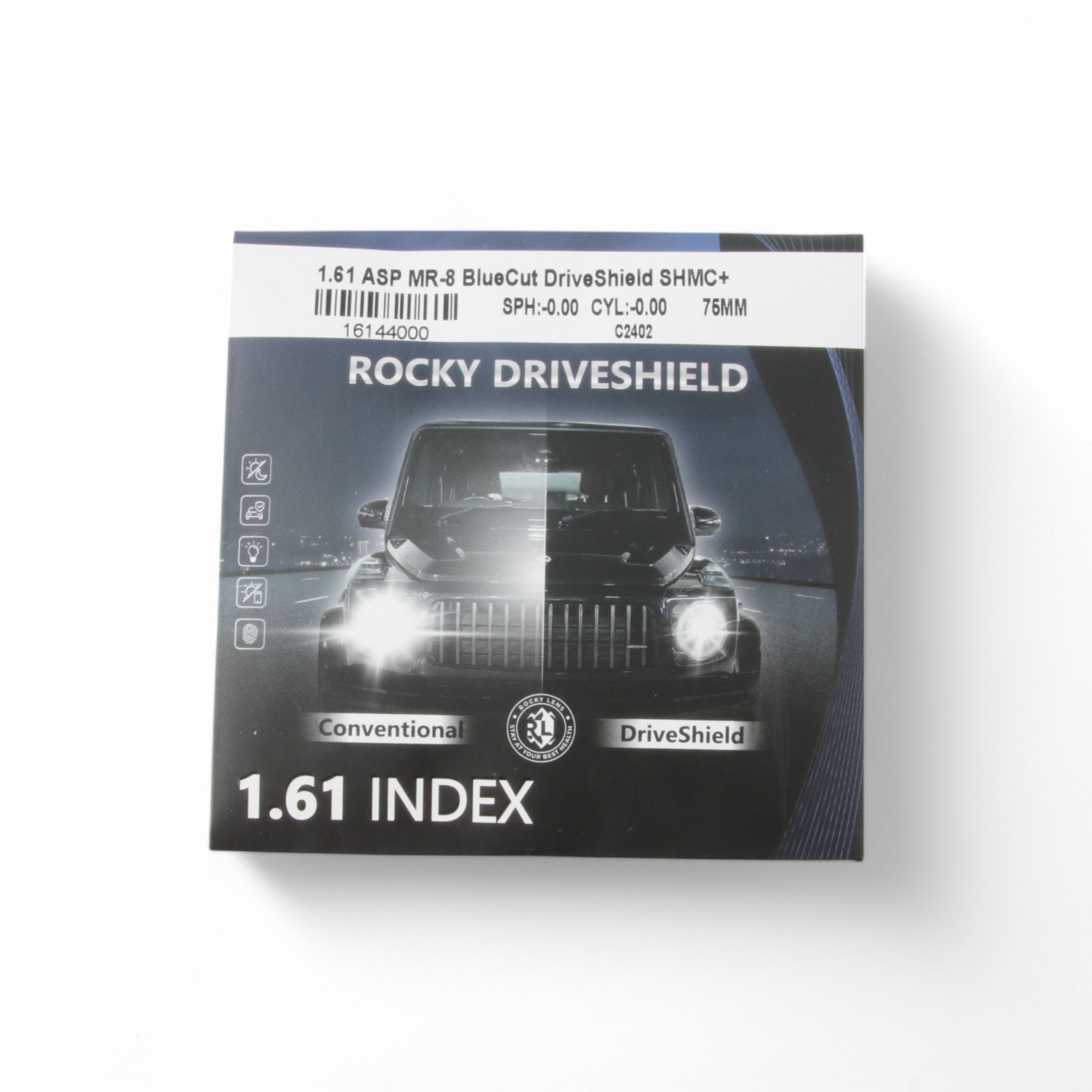 trong kinh rocky driveshield 1 61 chong loa khi lai xe dem 2